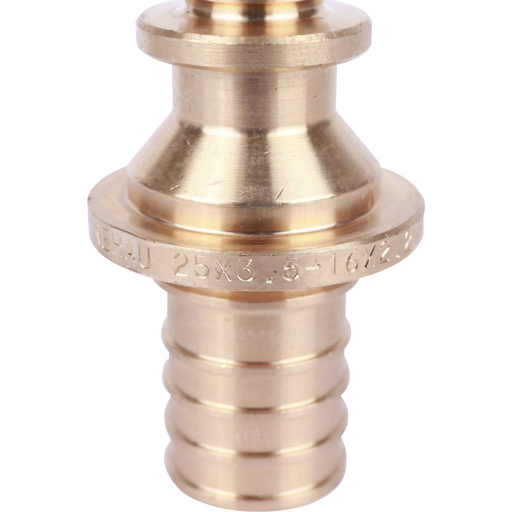 Муфта соединительная РЕХАУ RAUTITAN OTHER PLATINUM переходная 25-16 RX для труб из сшитого полиэтилена аксиальный