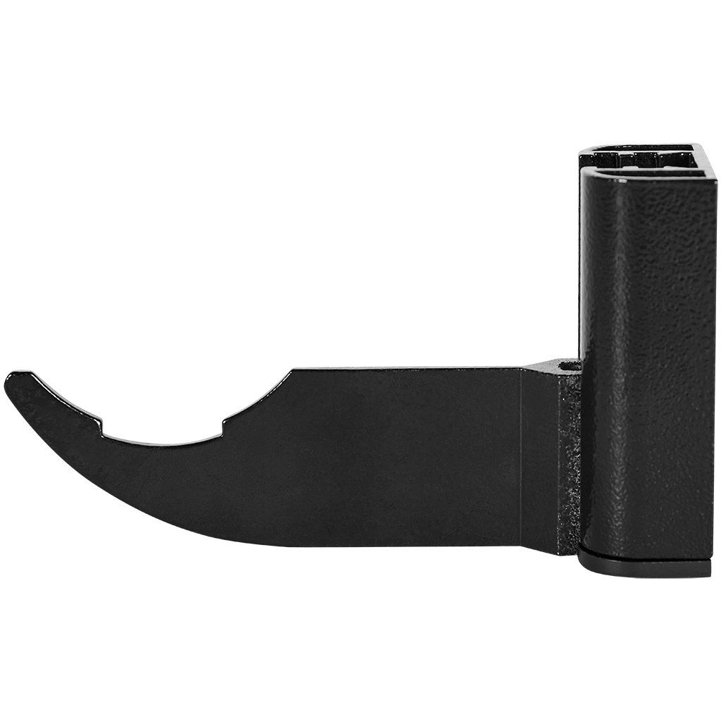 Комплект настенных регулируемых кронштейнов для радиаторов STOUT (2 шт.) черный RAL 9005, SKU-0320-000080 9005