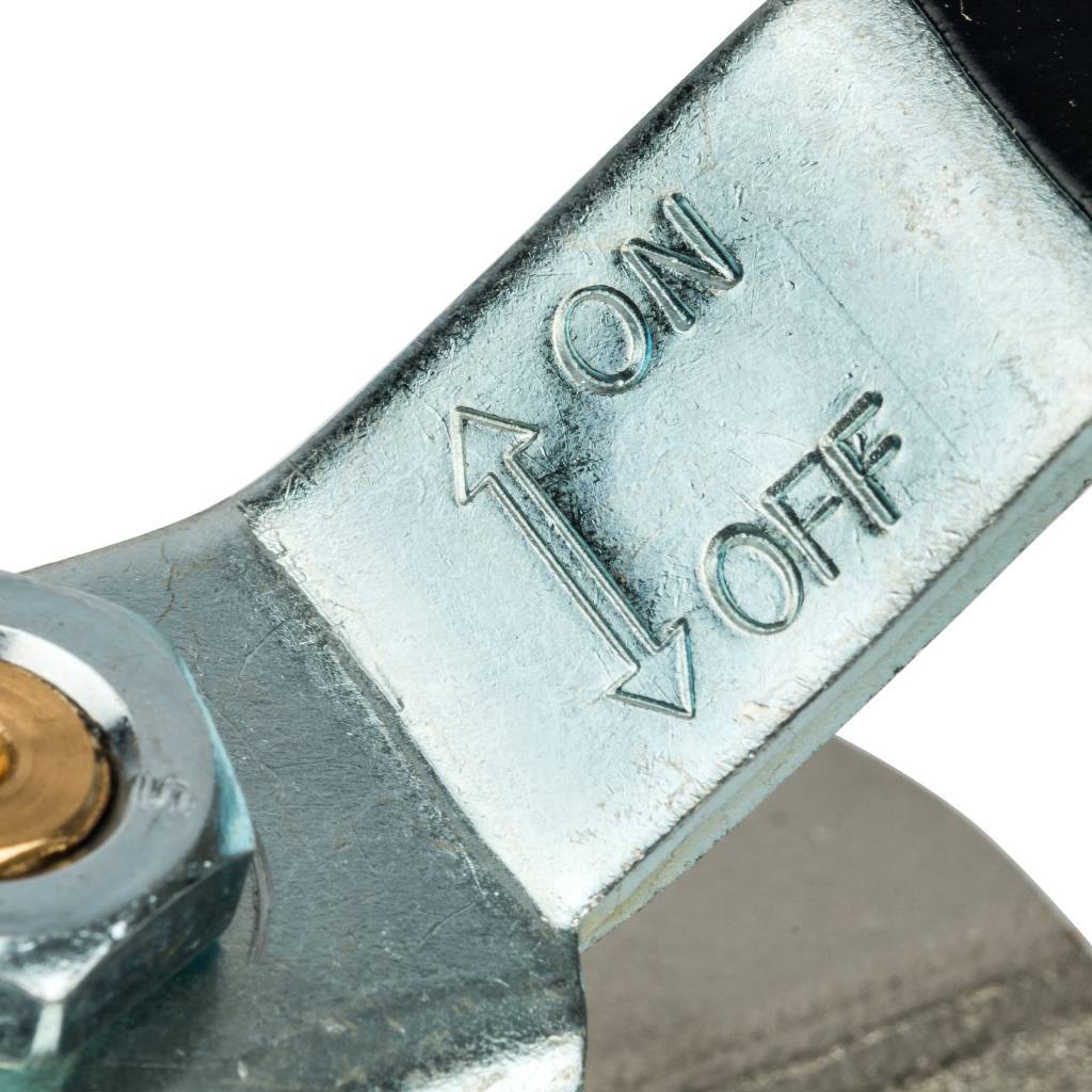 Кран шаровой STOUT полнопроходной, ВР/НР, ручка рычаг 2, SVB-0003-000050