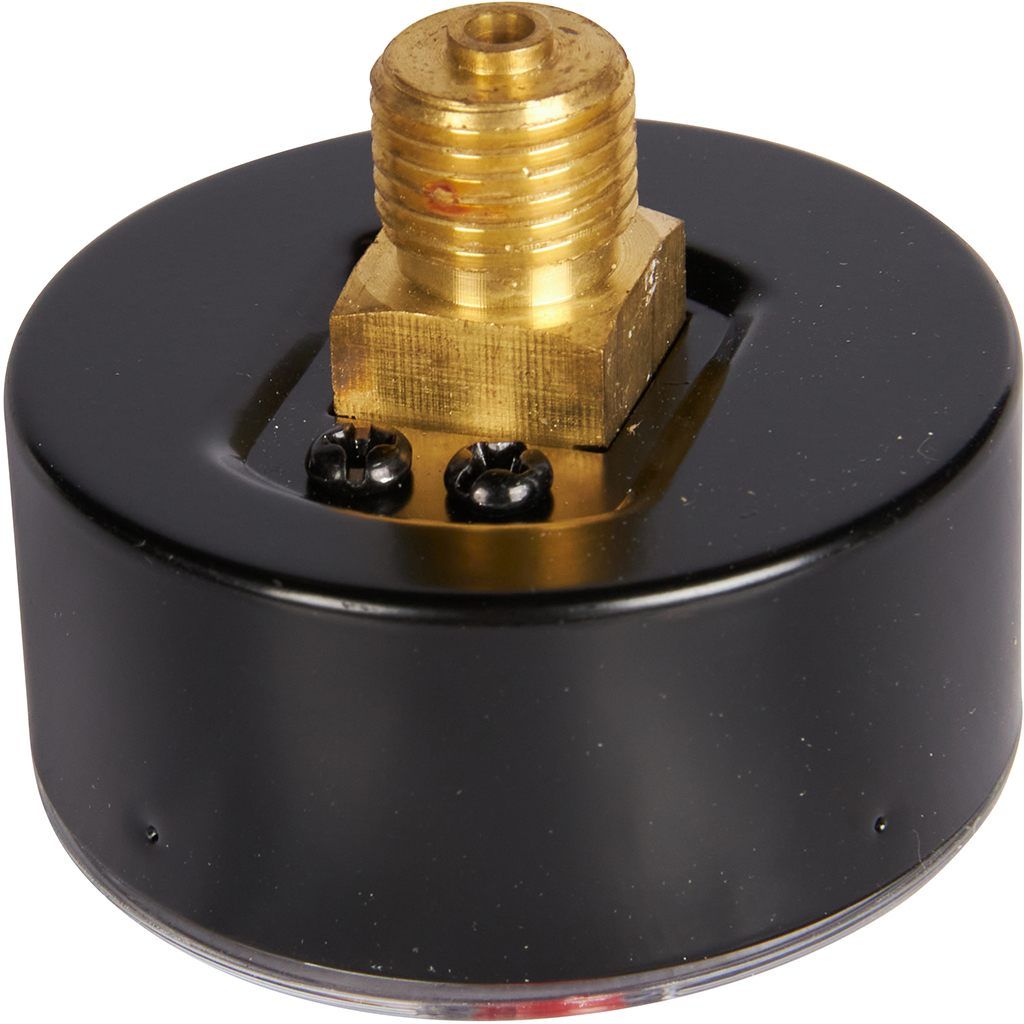 Манометр аксиальный ROMMER с указателем предела. Корпус Dn 50 мм 1/4 , 0...4 бар, кл.2.5