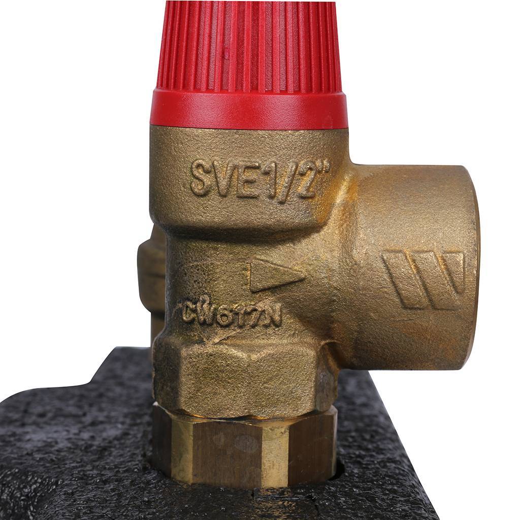 Группа безопасности 3 бара, манометр, воздухоотводчик в теплоиз. Vaillant