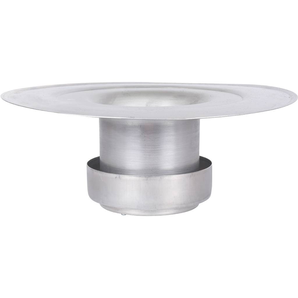 Алюминиевый колпак шахты Vaillant с оголовком и забором воздуха Dn 80 ал., 303261