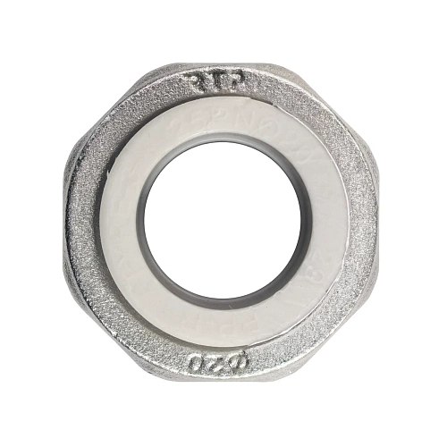 Муфта комбинированная разъемная (Американка) PPR наружная резьба 20х 1/2,  серый, RTP