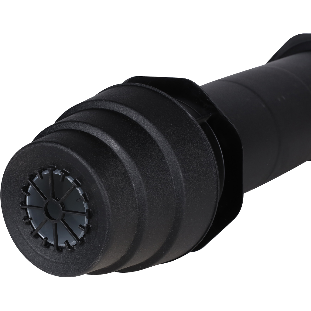 Вертикальный проход Vaillant через крышу 60/100 РР, чёрный, 0020220656