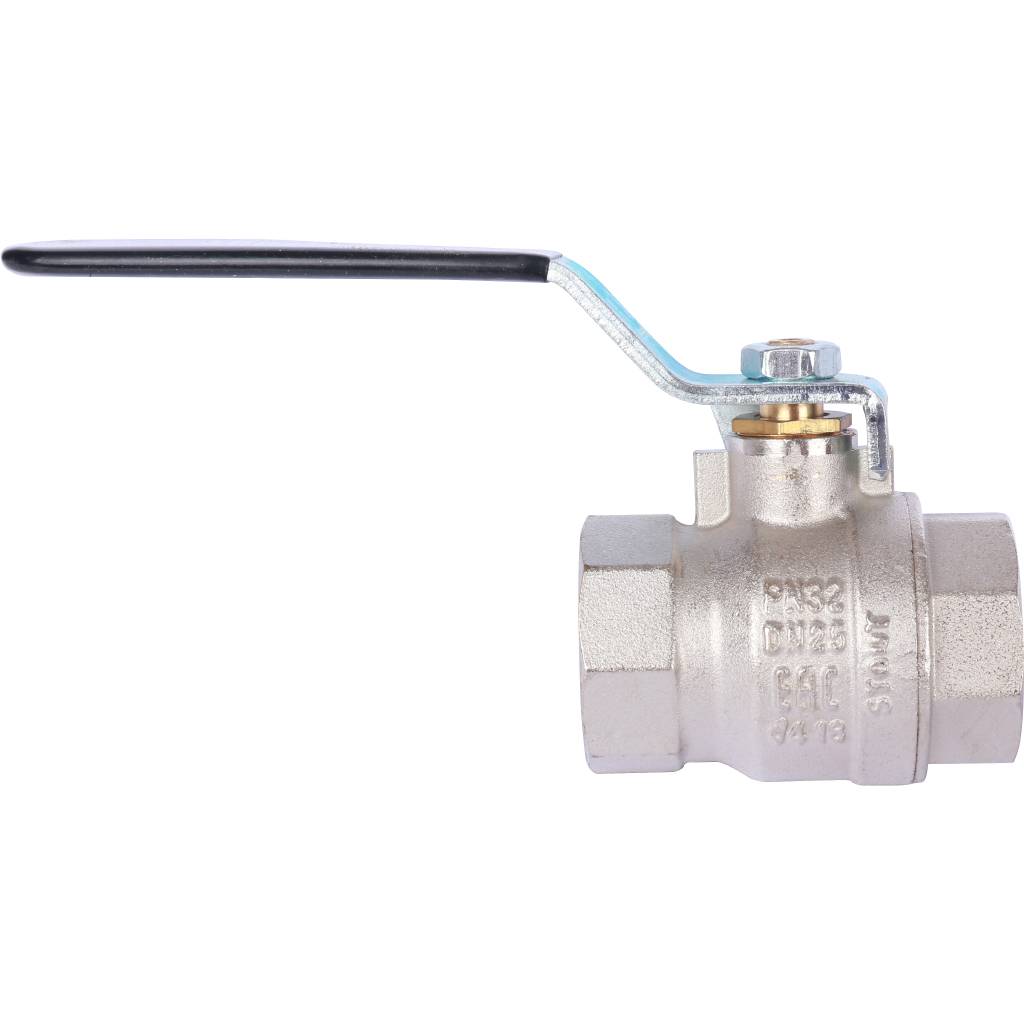 Кран шаровой стандартнопроходной STOUT SVB ВР/ВР, ручка рычаг 1, SVB-0011-000025