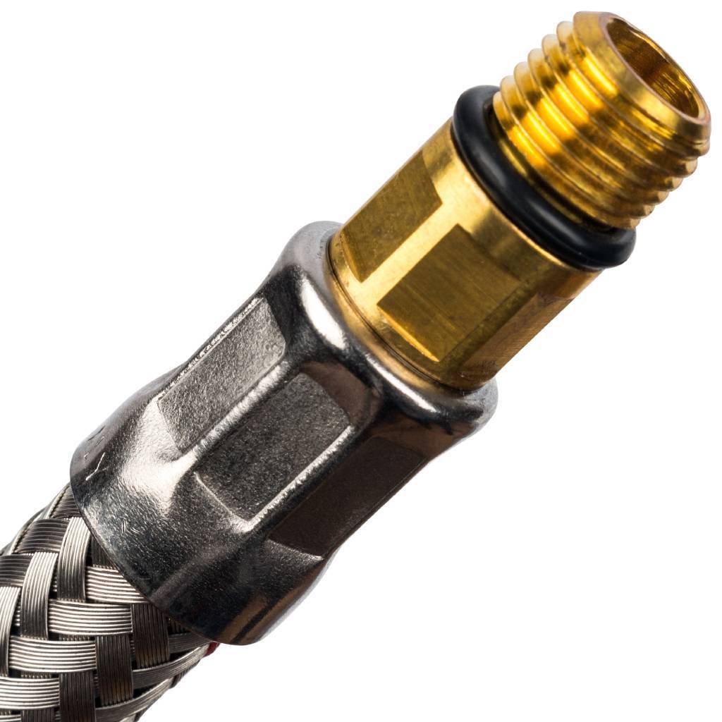 Гибкая подводка для воды STOUT M 10 (18мм) х ВР 3/8, длина 500 мм, SHF-0016-181010