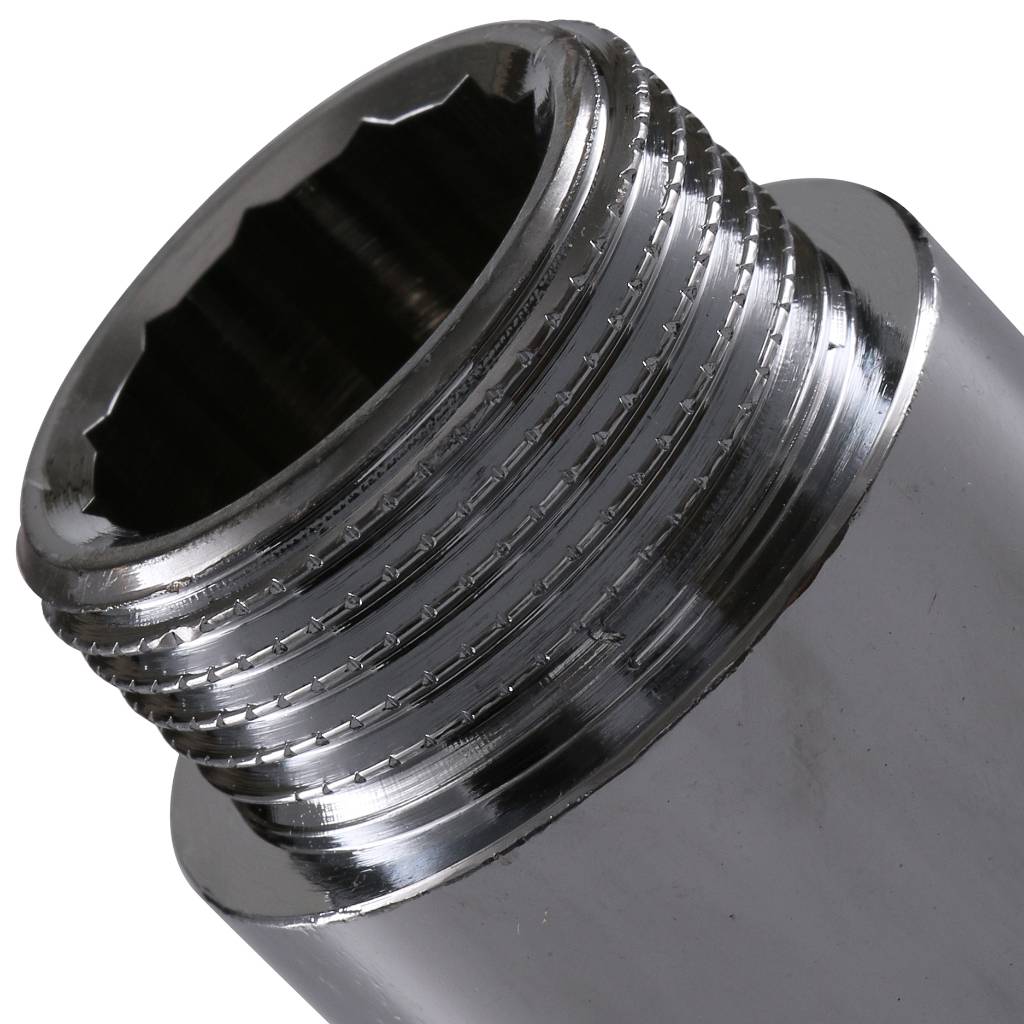 Удлинитель TIEMME НВ 50мм-3/4 хром для стальных труб резьбовой, 1500139