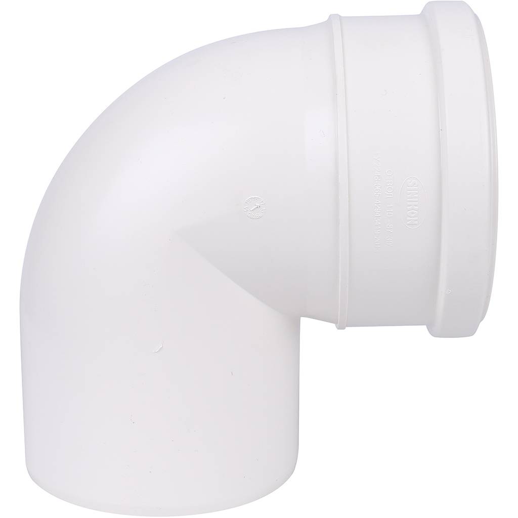 Отвод Sinikon КОМФОРТ ПЛЮС D110x87, 504059.K