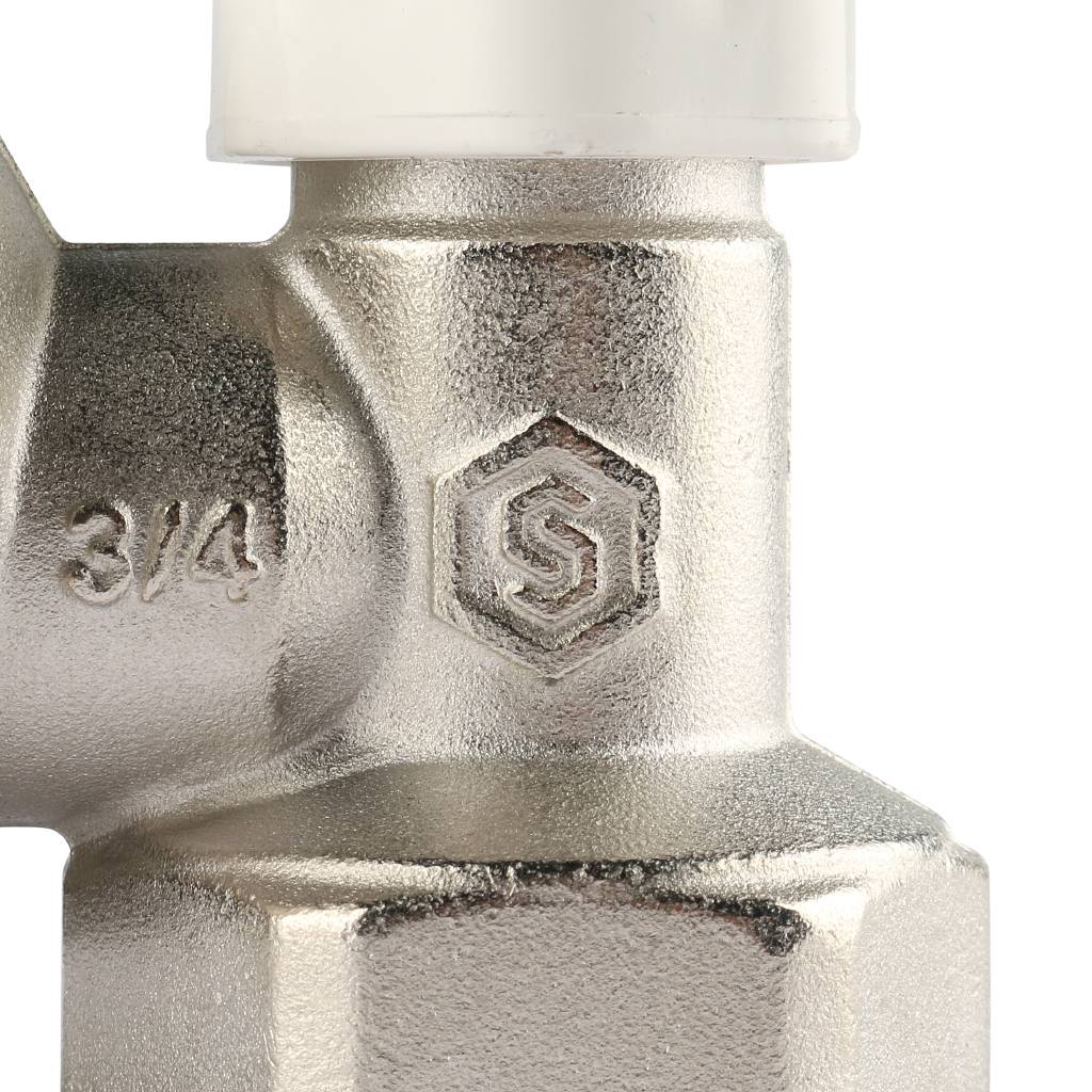 Клапан запорно-балансировочный STOUT SVL угловой 3/4, SVL-1156-000020