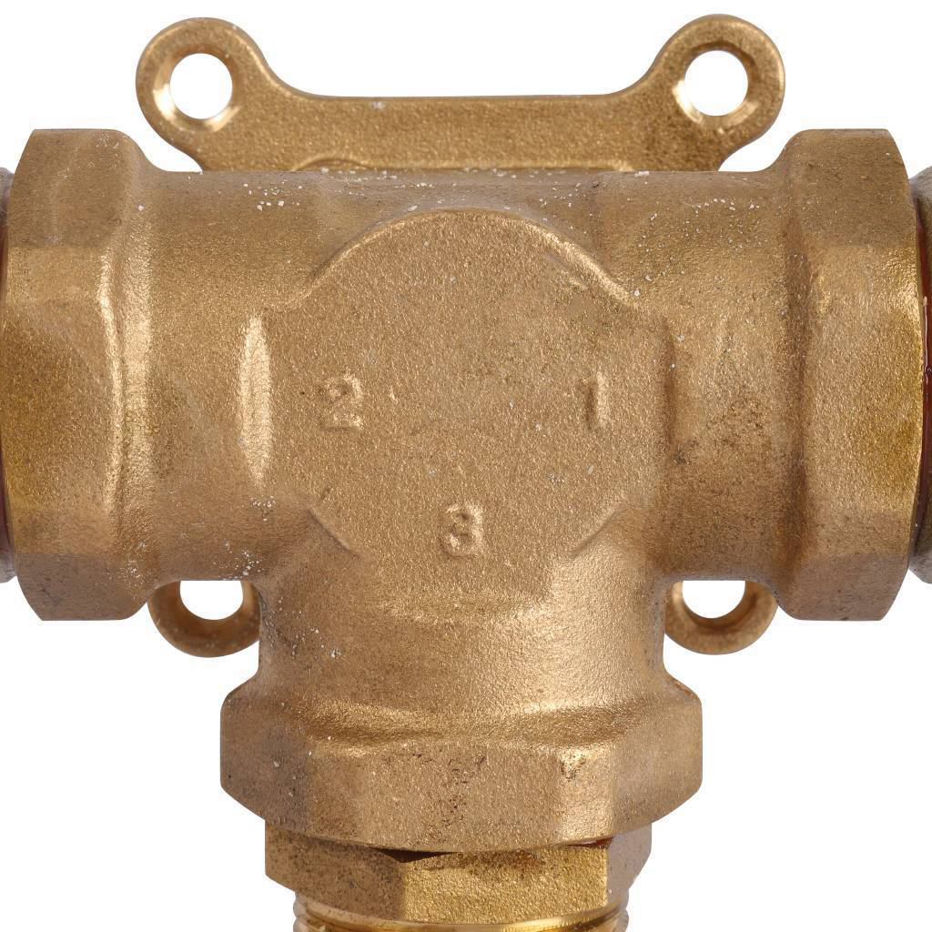 Насосная группа ROMMER RDG-0003 с 3-х ходовым приводным смесителем 1 без насоса, RDG-0003-002501