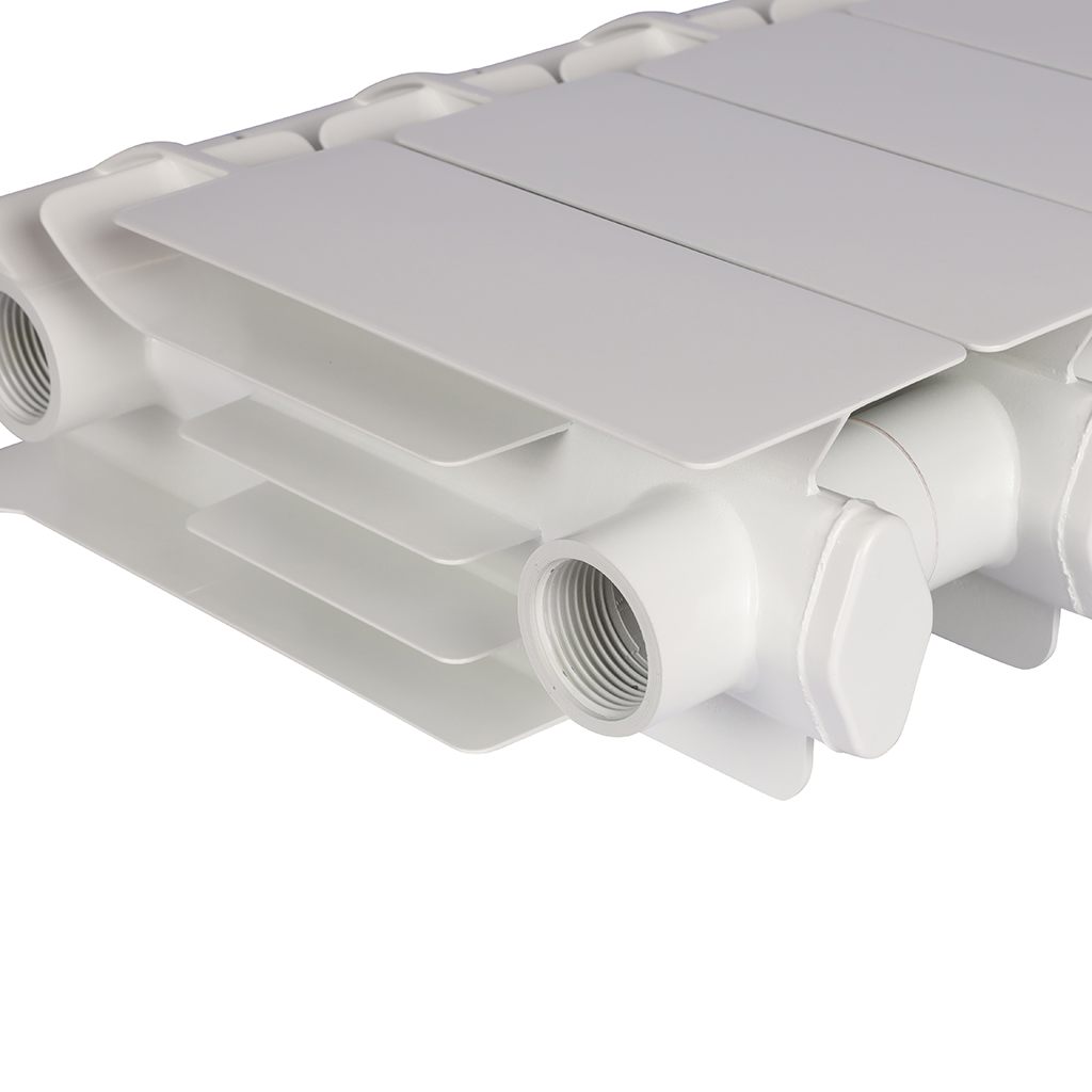 Радиатор алюминиевый Global VOX- R 200 6 секций боковое подключение (белый RAL 9010), VX02001006