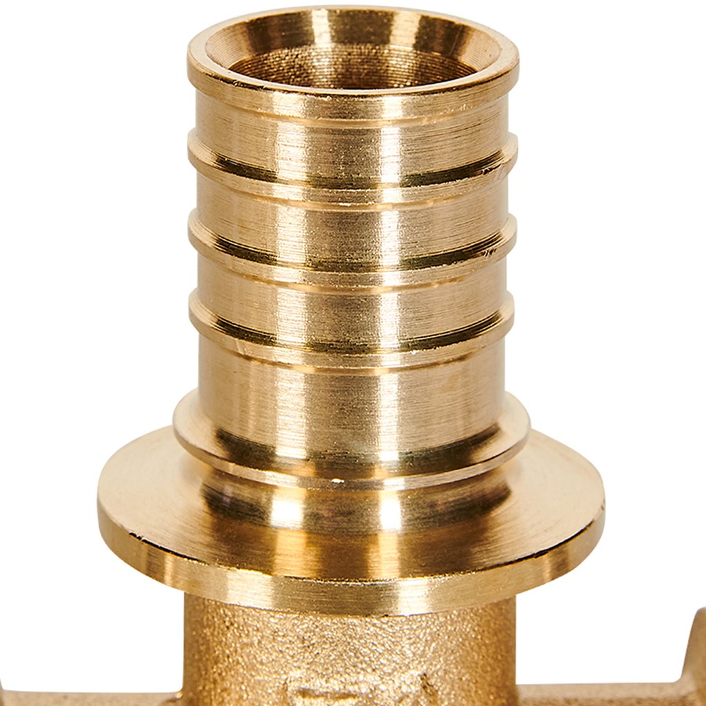 Тройник переходной ROMMER 20x25x20 для труб из сшитого полиэтилена аксиальный