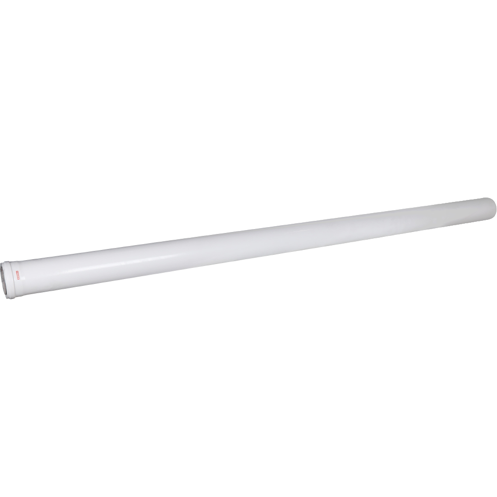 Удлинитель дымохода утепленный традиционный ROMMER D80(п-м), L2000 (газоход до 185 градусов), RCA-0080-802000