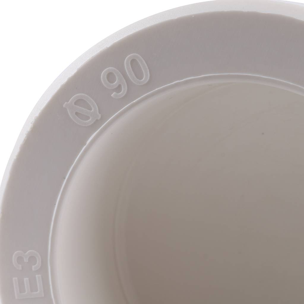 Заглушка Kalde d=90 для полипропиленовых труб под сварку (цвет белый), 3292-ste-900000