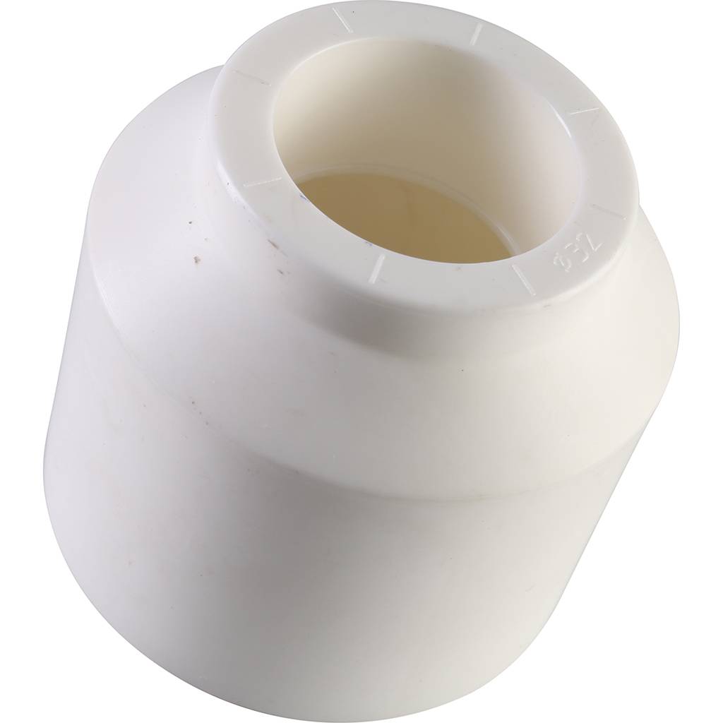 Муфта переходная внутр./наруж. Политэк 63х32 для полипропиленовых труб под сварку (цвет белый), 9200006332