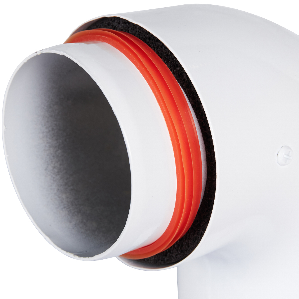 Отвод 90° утепленный традиционный ROMMER D80(п-м), RCA-0080-800090