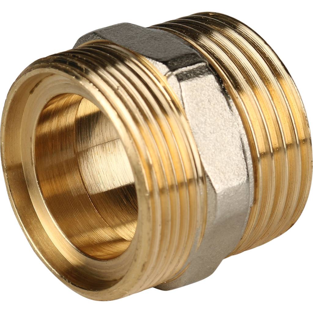 Переходник STOUT с наружной резьбой 1 х26 для металлопластиковых труб винтовой, SFS-0001-000126