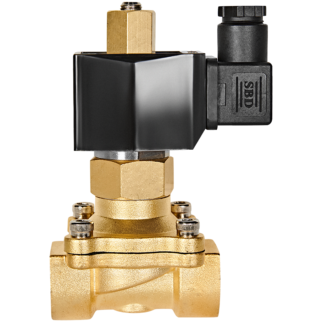 Клапан соленоидный (электромагнитный) STOUT прямого действия НО 220В G3/4 SSV-0020-220020