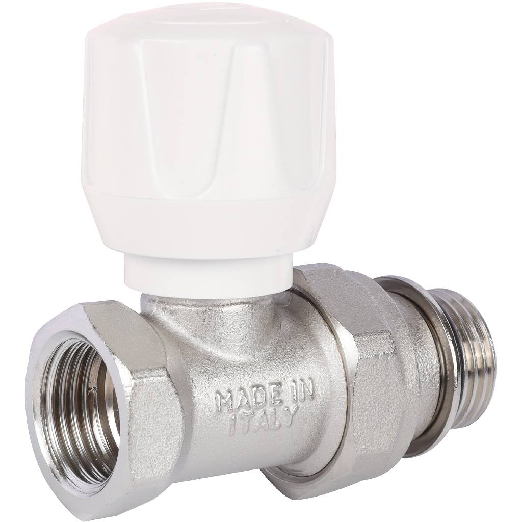 Клапан ручной терморегулирующий прямой STOUT SVR 1/2 (с дополнительным уплотнением), SVR-2122-100015