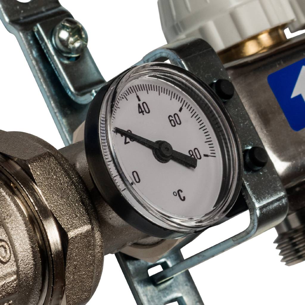 Коллектор из нержавеющей стали в сборе без расходомеров STOUT 3 выхода, SMS 0912 000003