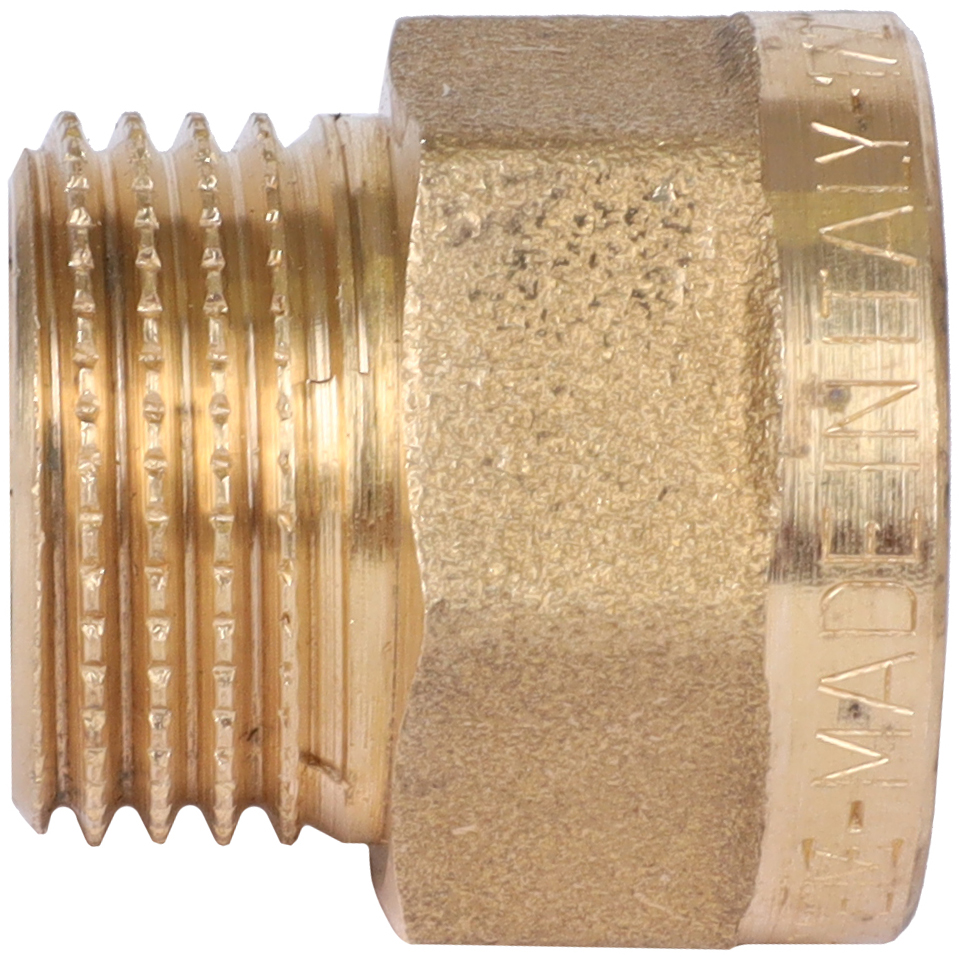 Удлинитель TIEMME НВ 1/2х15 мм для стальных труб резьбовой, 1500183