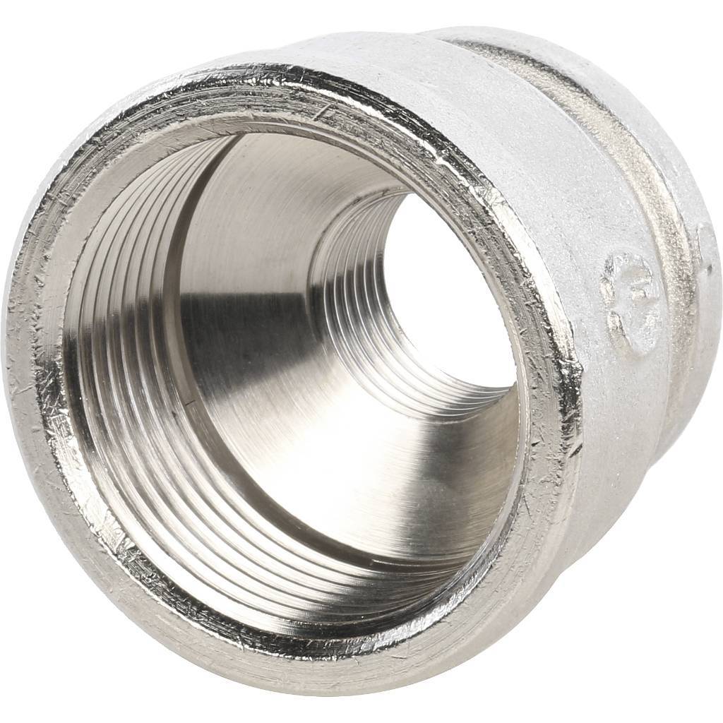 Муфта STOUT ВВ переходная никелированная 1 1/4X3/4, SFT-0006-011434