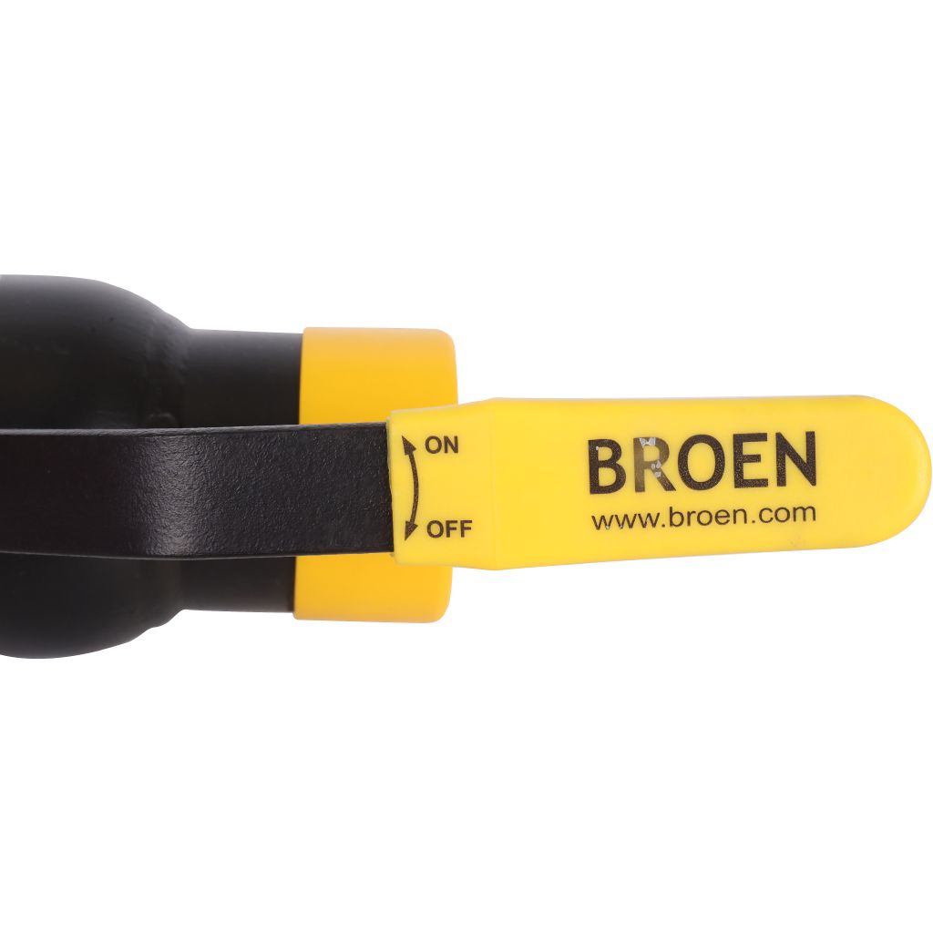 Кран шаровой стальной БРОЕН 11с10фт с/с DN 050 PN 16 для теплоснабжения, 9459432