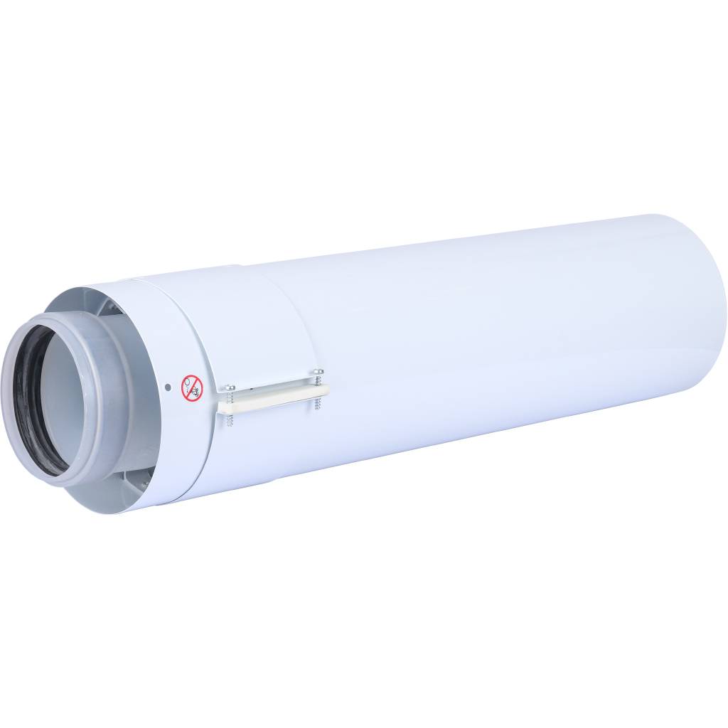 Удлинительная труба Vaillant 80/125 мм, 0.5 м РР, 303202