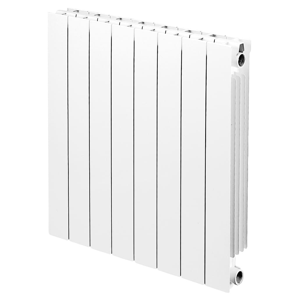 Радиатор алюминиевый Global VIP-500 10 секций боковое подключение (цвет cod.09 ruggine opaco metallizzato 3112) 86463, 86463