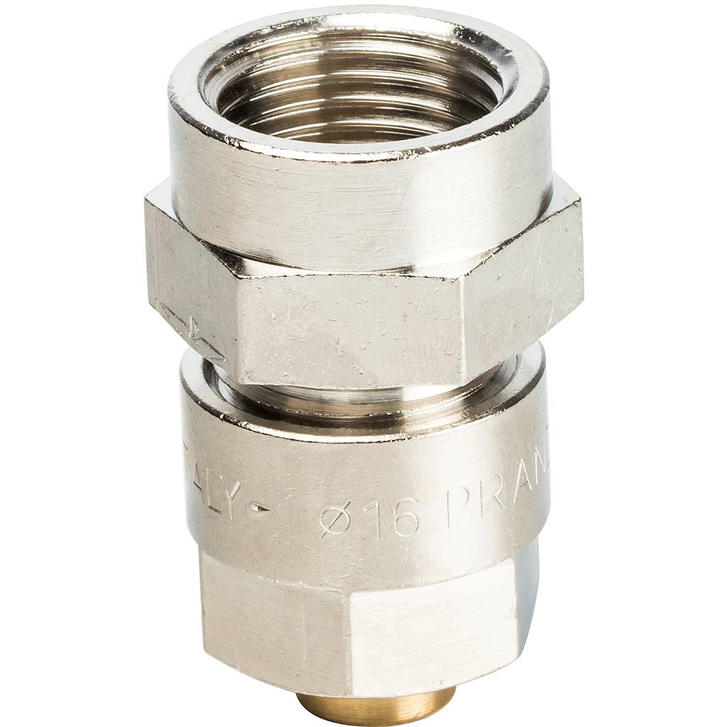 Муфта с внутр.резьбой Prandelli Multyrama (16х2,0х1/2), 103.02.51.6