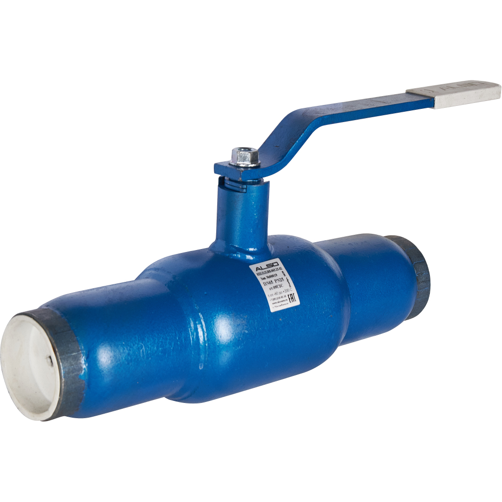 Кран шаровой ALSO КШПП RS Ду65 Ру 2,5 МПа из Ст.09Г2С (L-370)