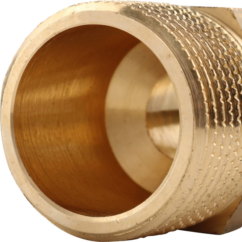 Муфта TIEMME с наружной резьбой 26x1 для металлопластиковых труб прессовой, 1650027