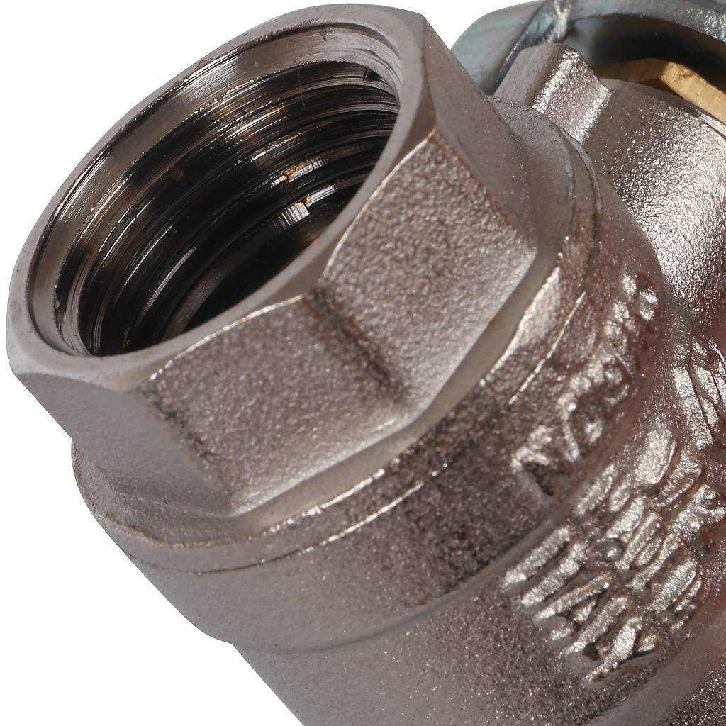 Кран шаровой стандартнопроходной STOUT SVB ВР/ВР, ручка рычаг 1/2