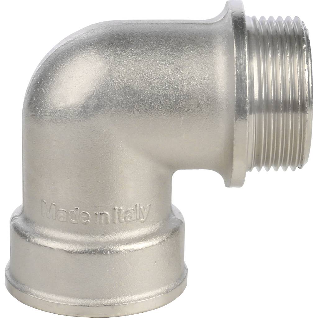 Угольник STOUT с упором НВ никелированный 1 1/4, SFT-0016-000114