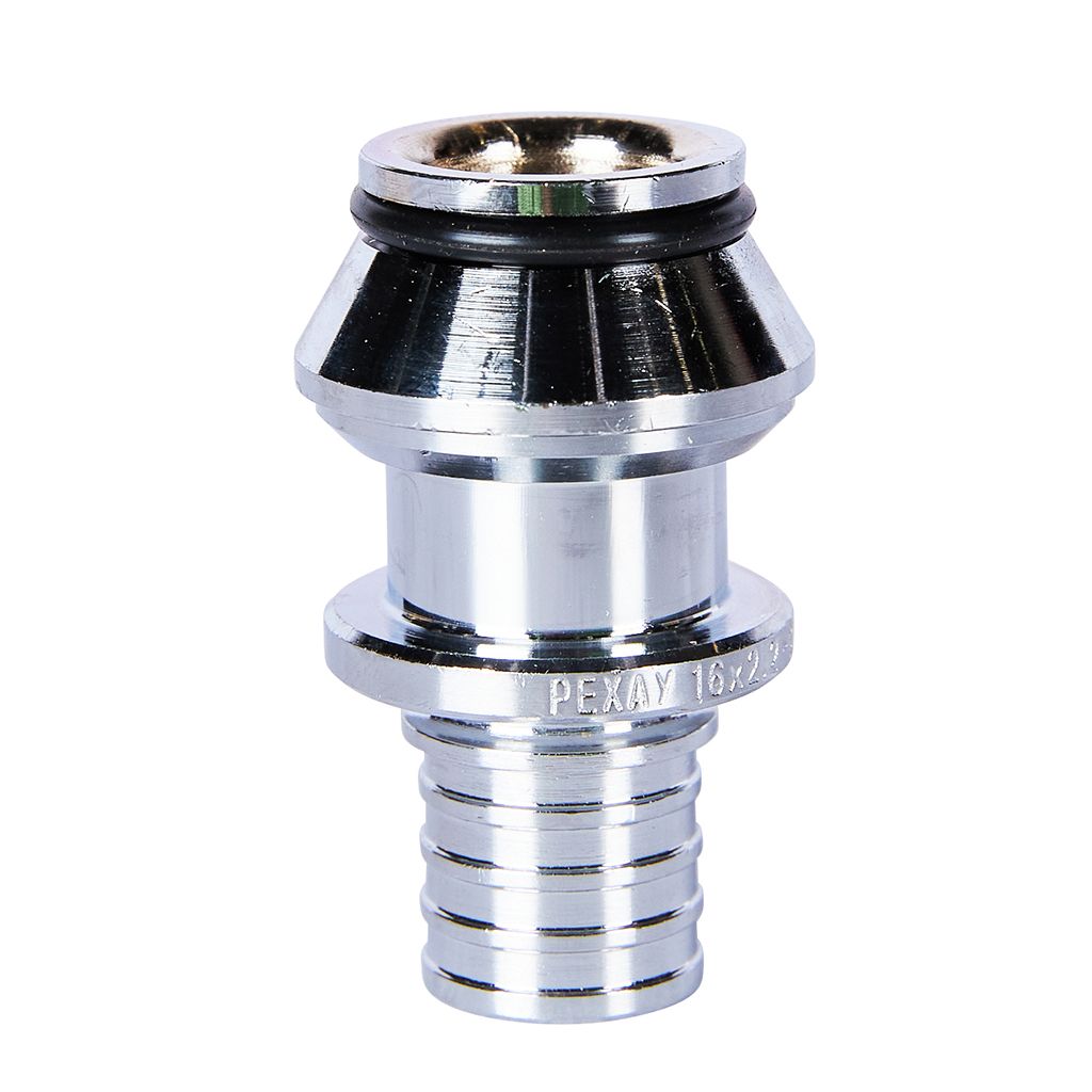 Переходник РЕХАУ на евроконус 16-G 3/4 для труб из сшитого полиэтилена аксиальный, 11096091001