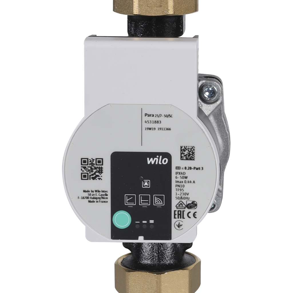 Насосная группа Meibes V-MK 1 с насосом Wilo PARA SC 7.0, со смесителем, подающая линия слева, M66833.36WI