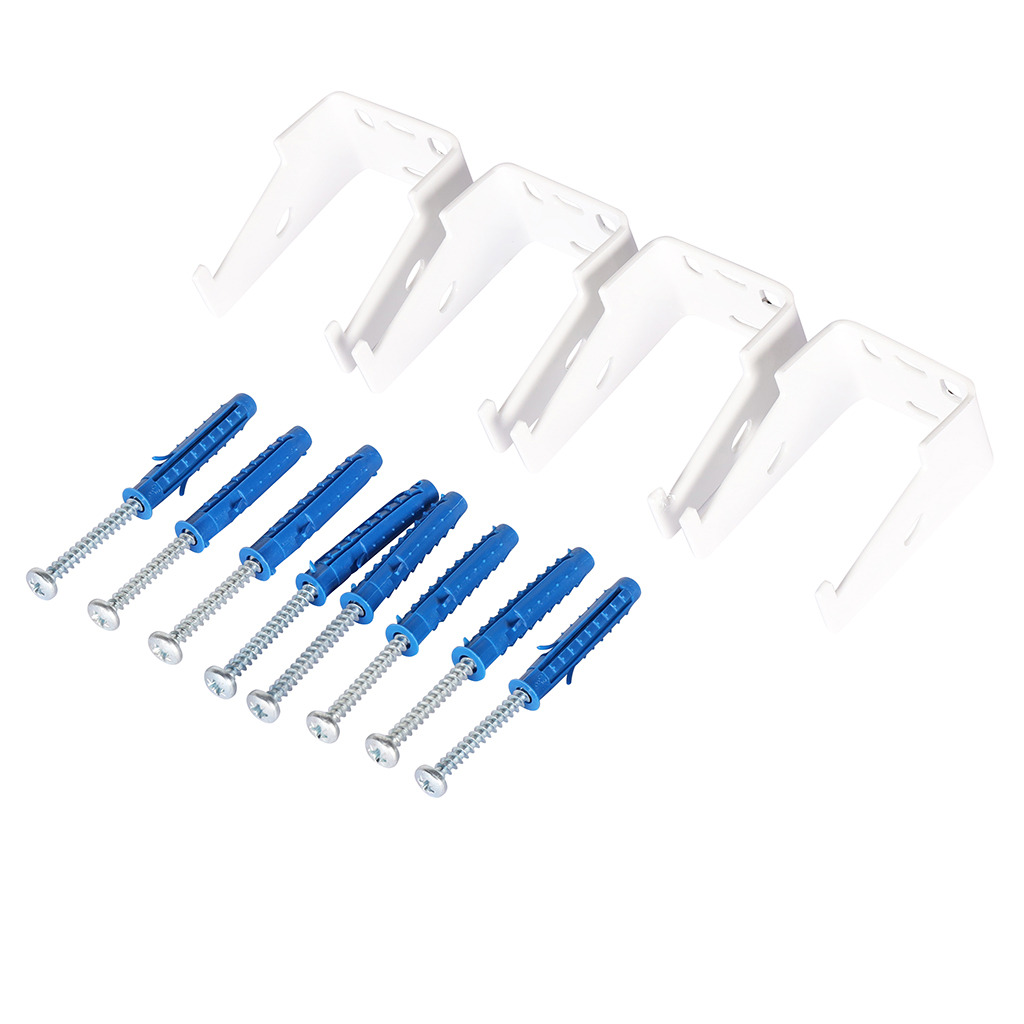 2-х трубчатый стальной радиатор ROMMER RST 2050/18 секций боковое подключение RAL9016, RST-205018-010