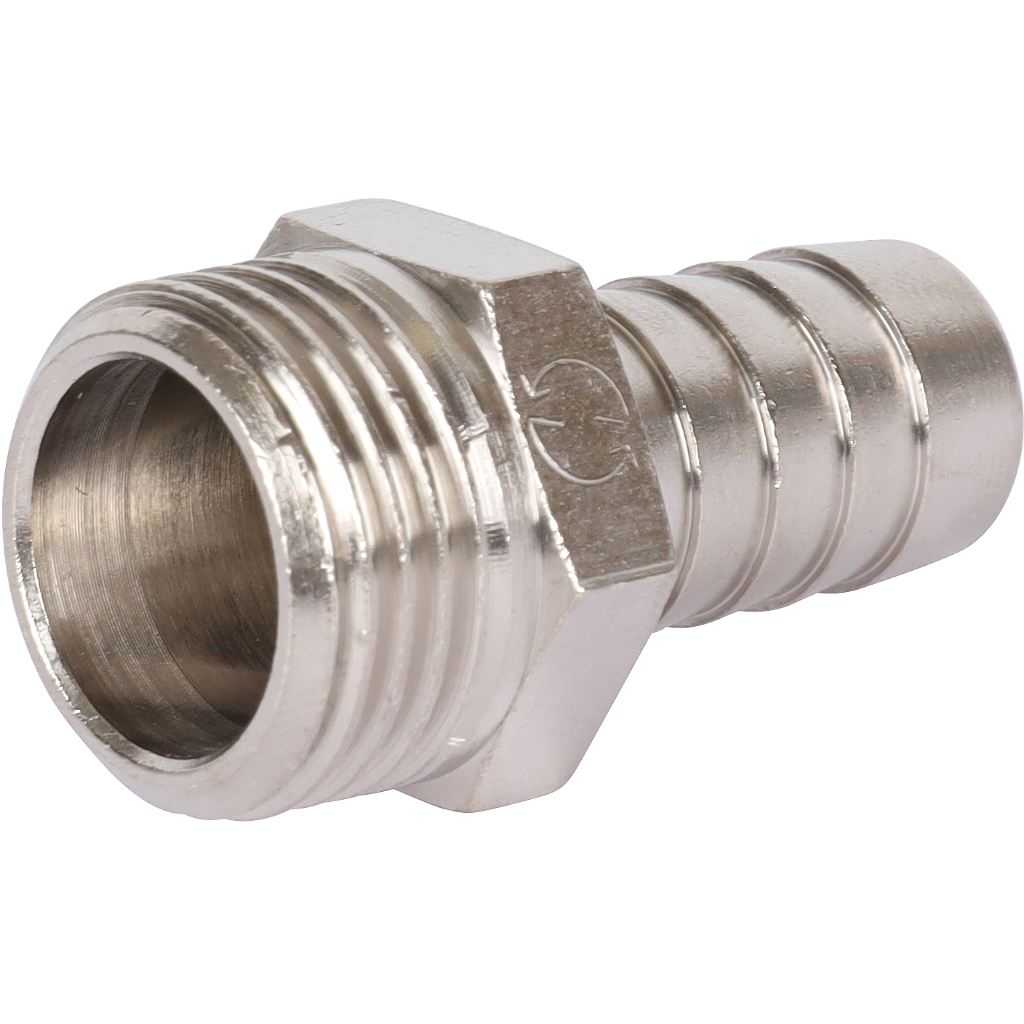 Штуцер STOUT НР никелированный 1/2 x14, SFT-0067-001214