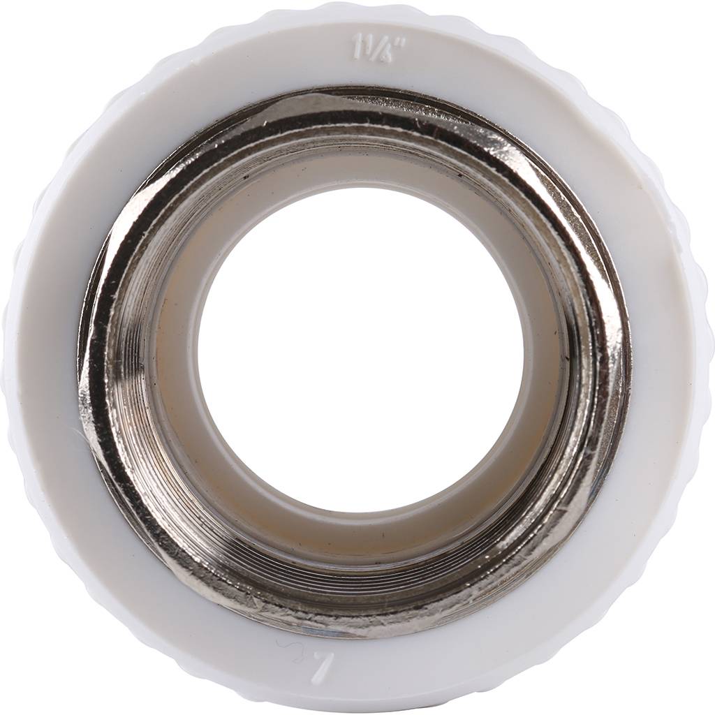 Муфта комбинированная Kalde под шестигранник (внутр. резьба, 40x1 1/4 ) для полипропиленовых труб под сварку