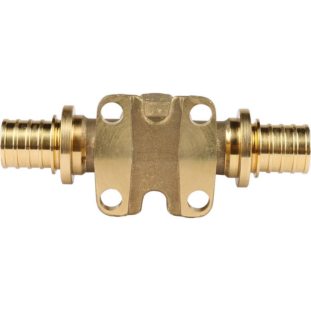 Тройник РЕХАУ RAUTITAN настенный с внутренней резьбой 20-Rp1/2-20 RX+ для труб из сшитого полиэтилена аксиальный