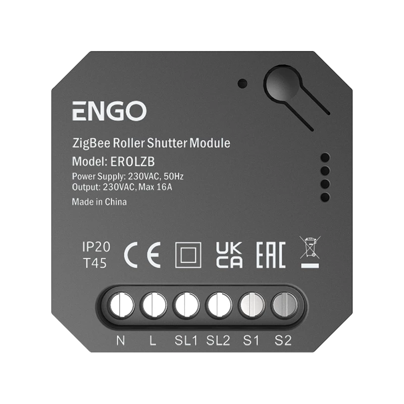 Реле ENGO Controls EROL-ZB ZigBee, 2-х канальное