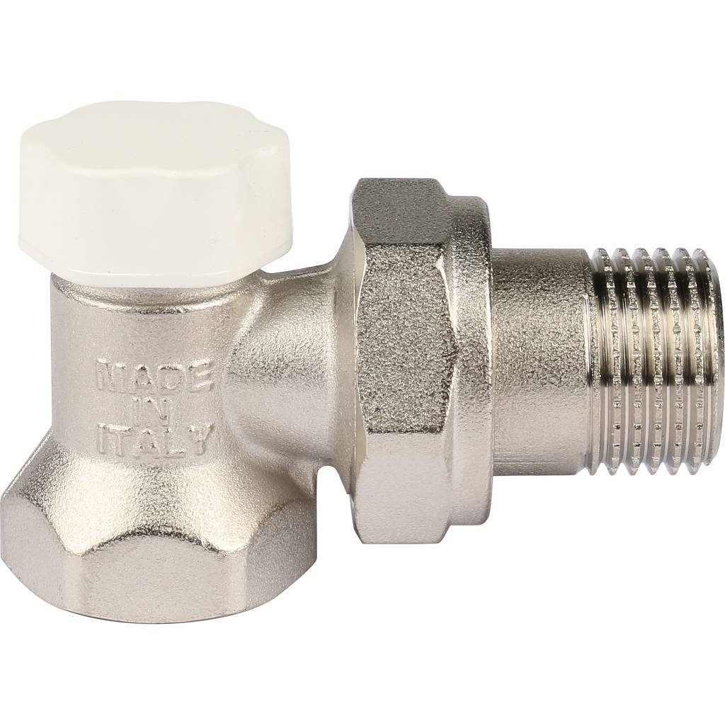 Клапан запорно-балансировочный STOUT SVL угловой 1/2, SVL-1156-000015