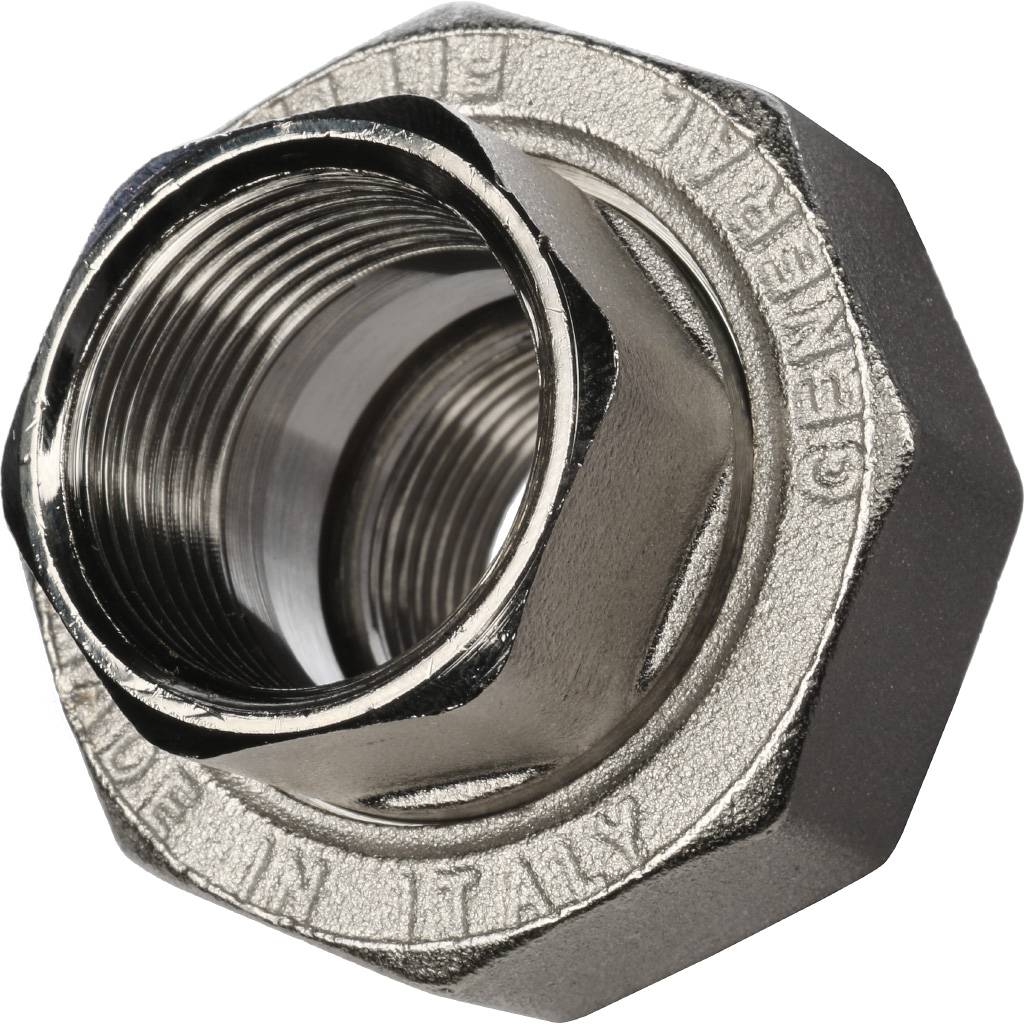 Разъемное соединение STOUT американка ВВ никелированное 3/4, SFT-0034-000034