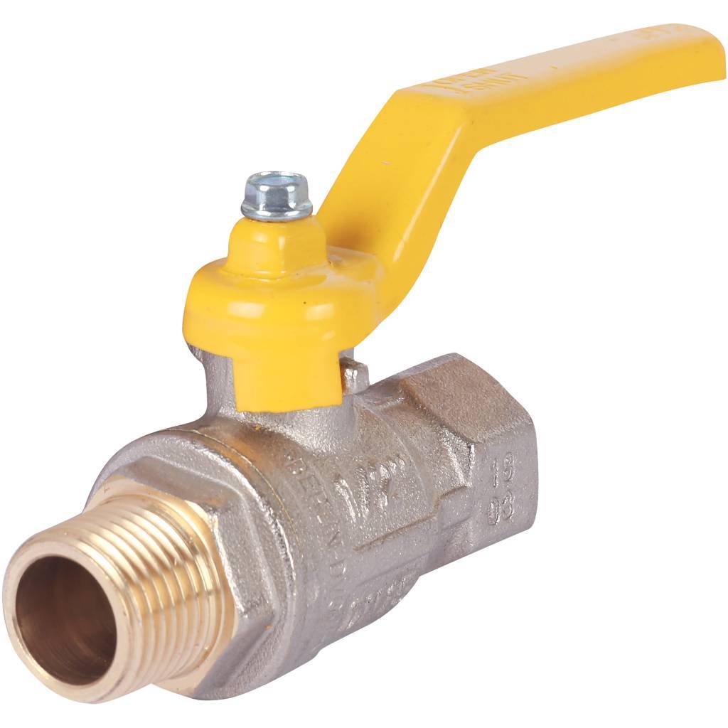 Кран шаровый Itap BERLIN 071 1/2 муфта/резьба для газа полнопроходной (рычаг), 26078e