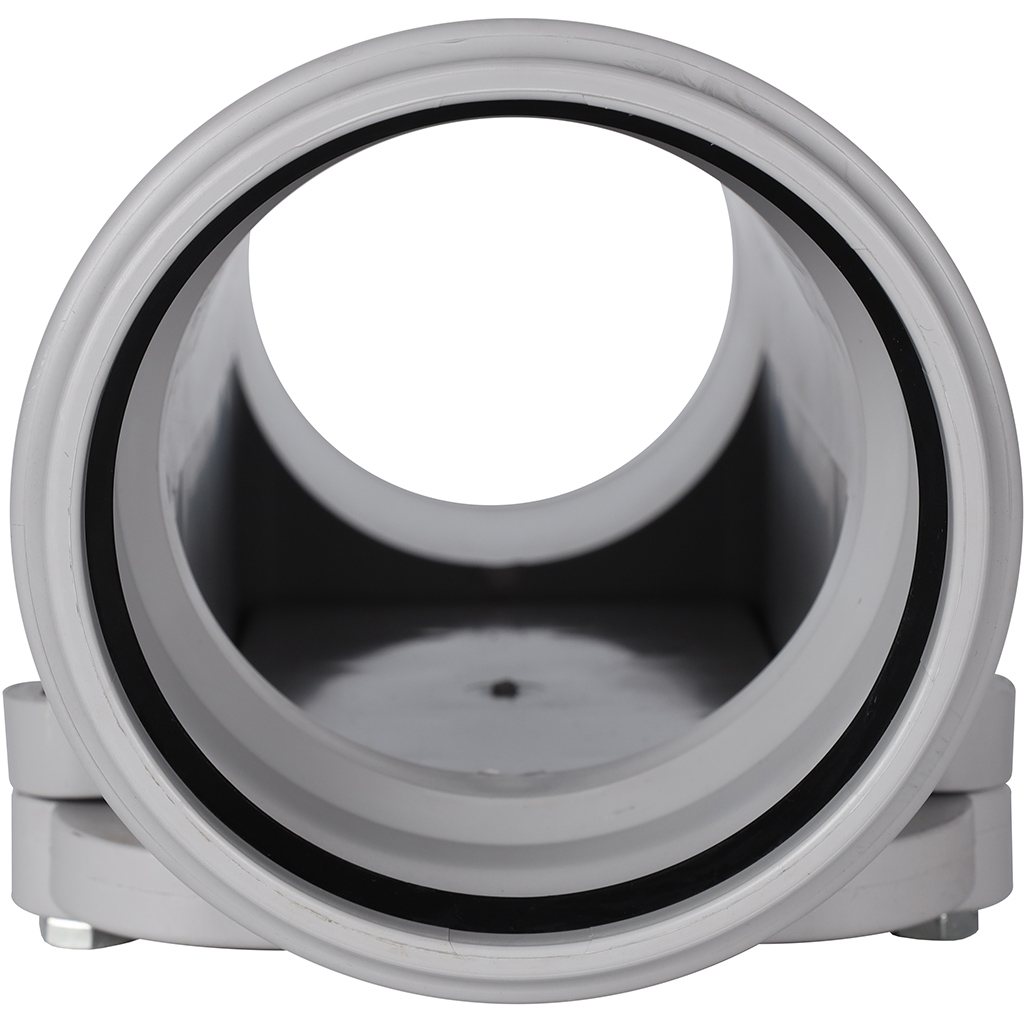 Ревизия с прямоугольной крышкой канализационная бесшумная STOUT D110, SKB-0014-000110