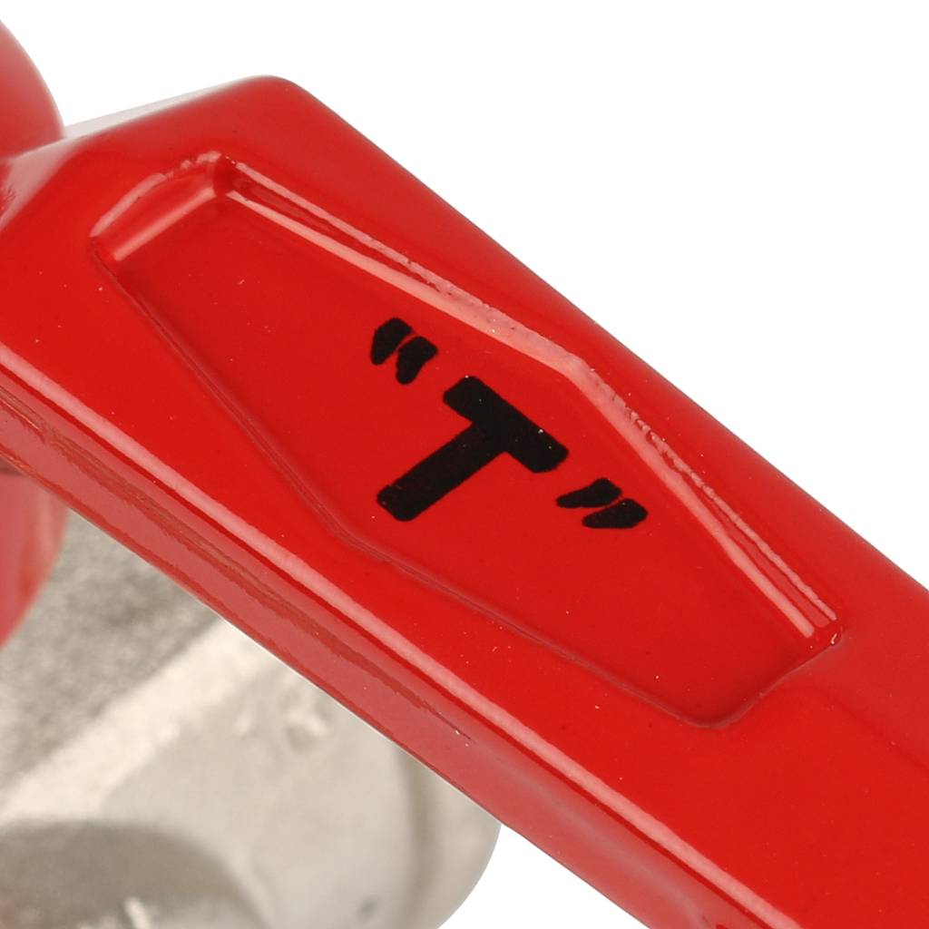 Кран шаровый Itap 128 1/2 трехходовой тип «Т» стандартный проход (рычаг), 26104