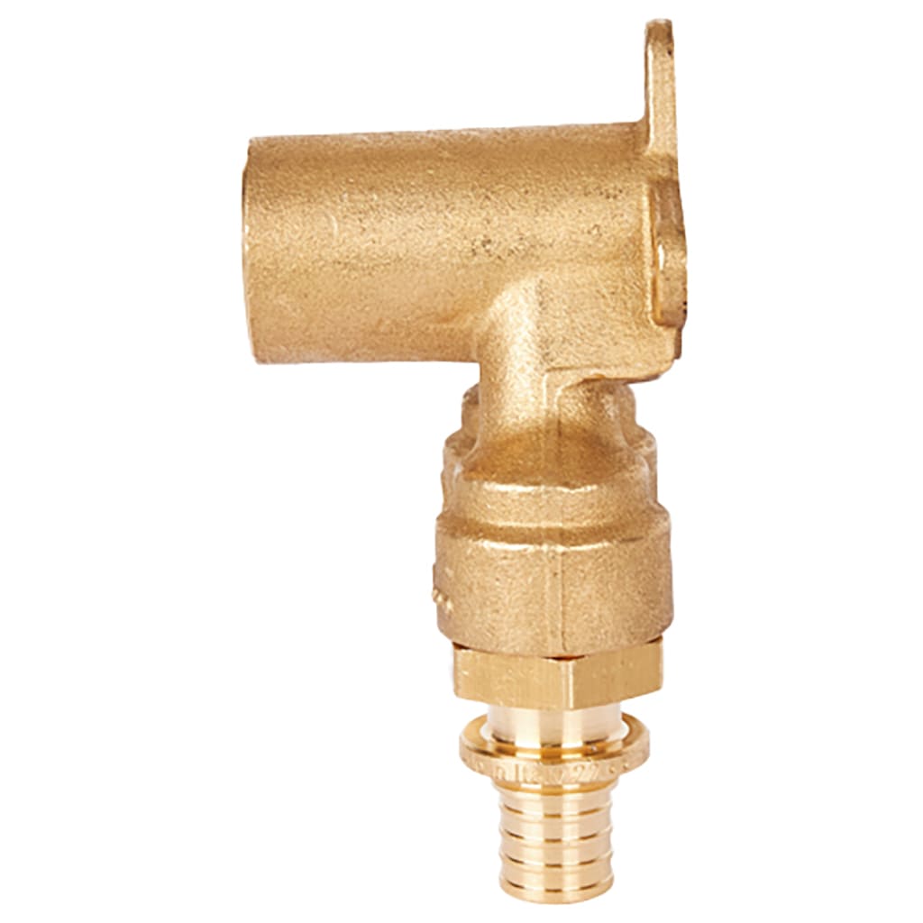 Проточный настенный Угольник STOUT 16x1/2 для труб из сшитого полиэтилена, SFA-0039-001612