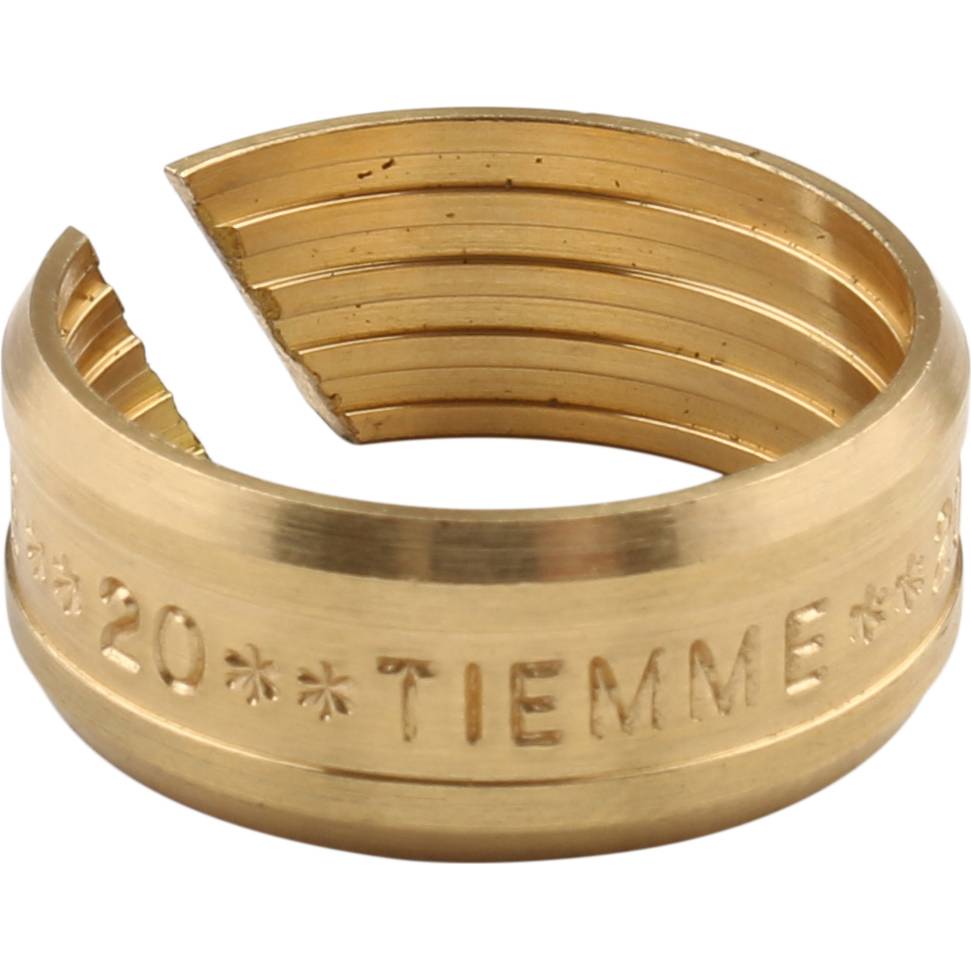 Угольник TIEMME с наружной резьбой (20х2.0х1/2) для металлопластиковых труб винтовой, 1600042