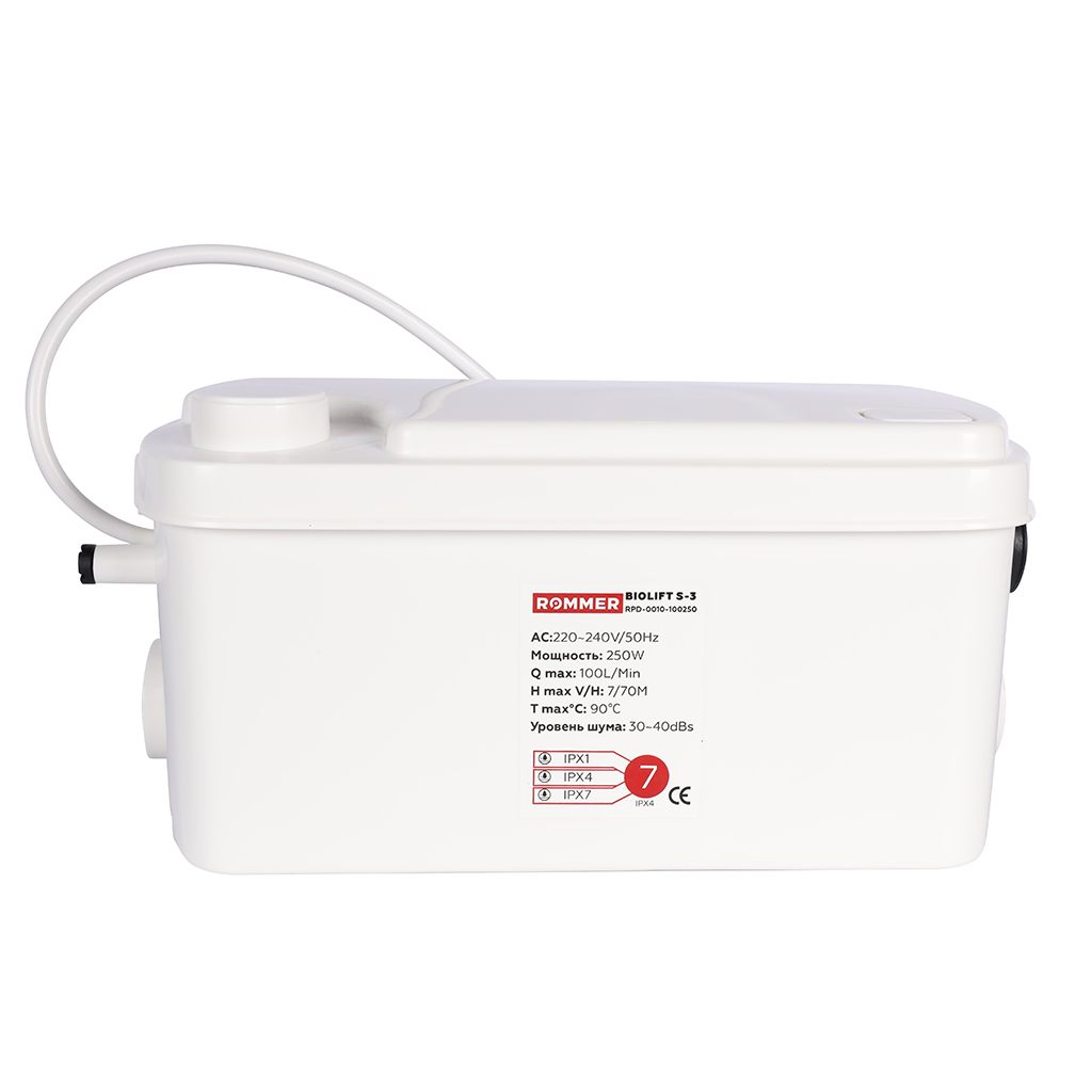 Канализационная насосная установка ROMMER BIOLIFT S-3, RPD-0010-100250