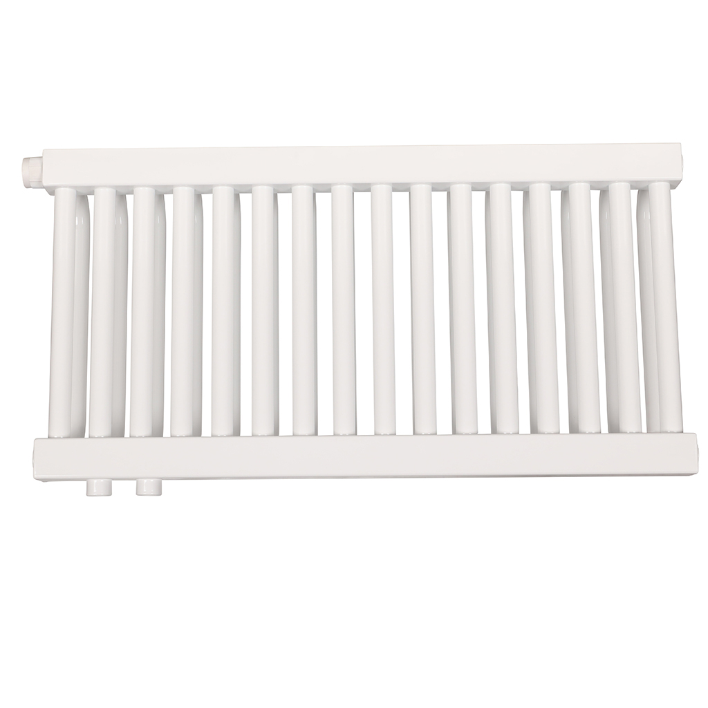 2-х трубчатый радиатор стальной ROMMER RST 2030/16 секций нижнее правое подключение RAL9016, RST-203016-020